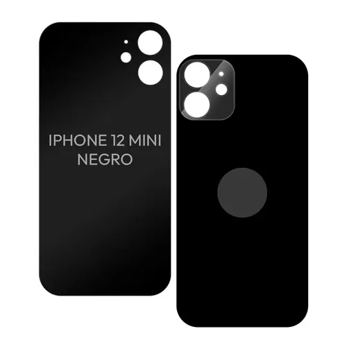 [731879] Tapa iPhone 12 mini / Negro