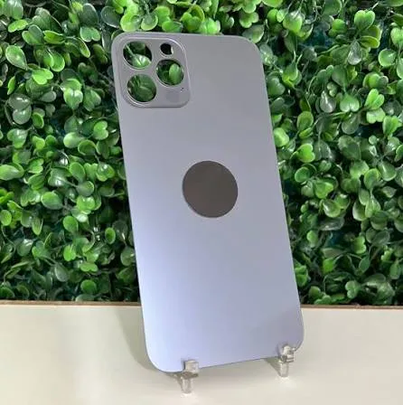 [731884] Tapa iPhone 12 Pro / Gris plata