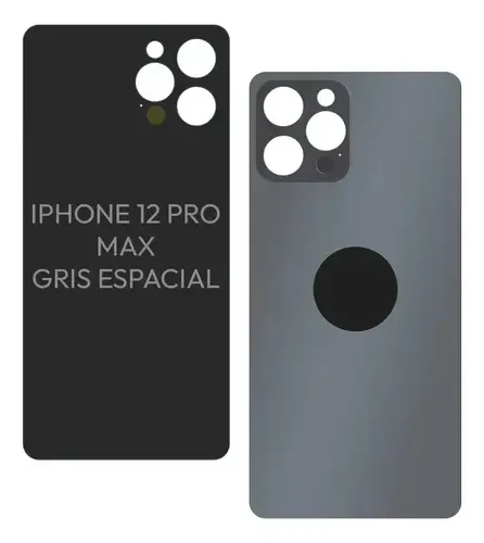 [731888] Tapa iPhone 12 Pro Max / Gris plata