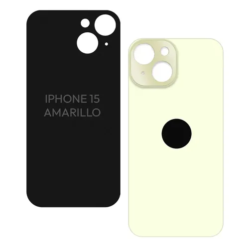 [1004196] Tapa iPhone 15 / Amarillo