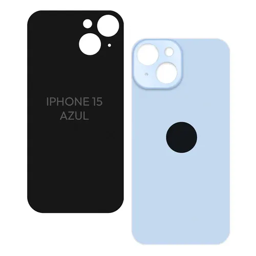 [1004194] Tapa iPhone 15 / Azul