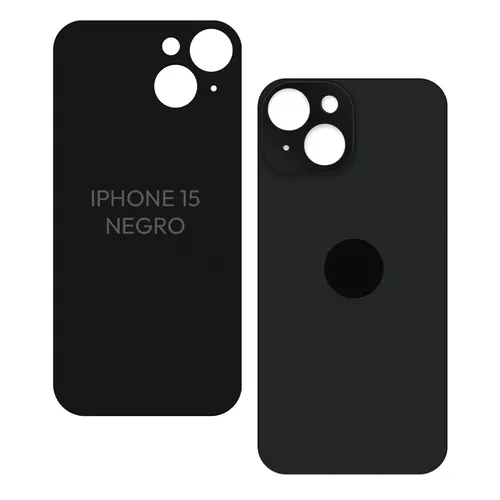 [1004193] Tapa iPhone 15 / Negro